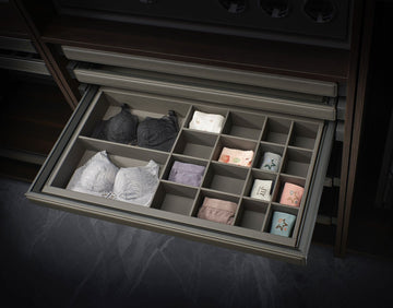 Leather Lingerie Storage Box - Stellano Series
