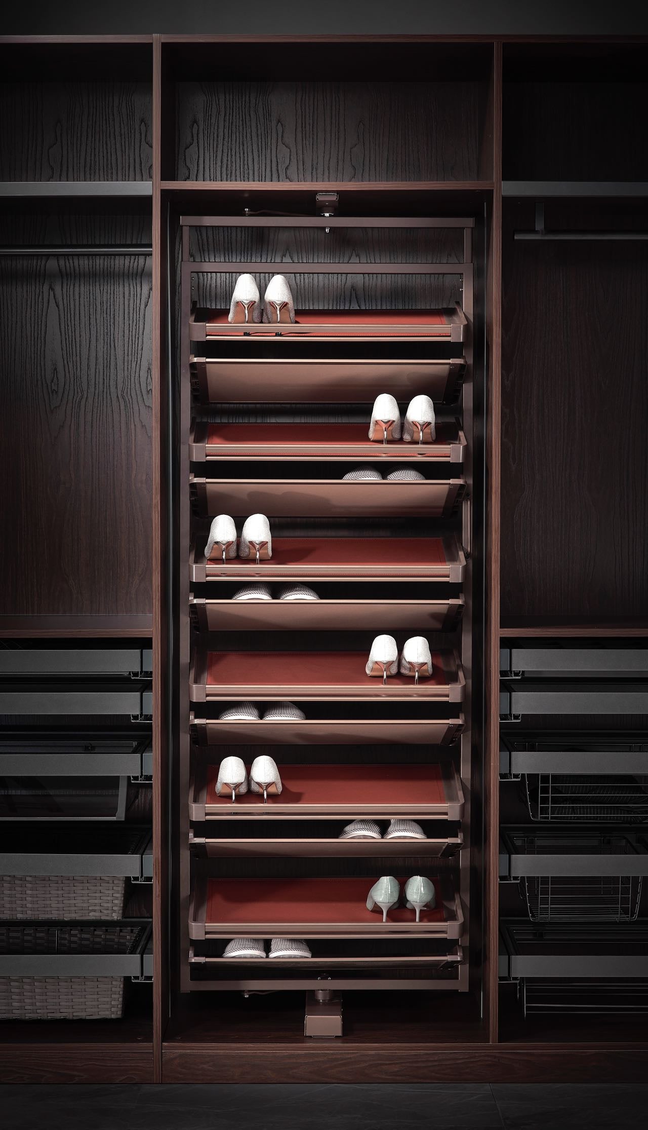270° Rotating Shoe Rack - Lucente Series
