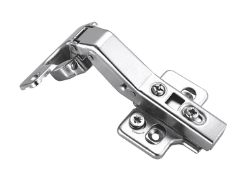 +45 Degree Clip on Soft-Close Hinge with Screw-On Plate (CC:48mm)