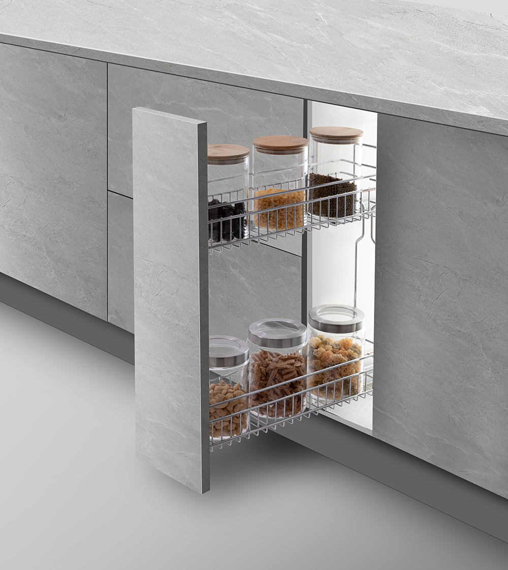 Kitchen Pull Out Spice Rack - Basic Series (Left Side)