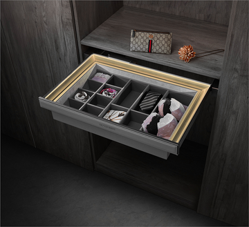 Pull Out Lingerie Tray With Led Light – Star Series