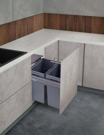 Pull-Out Waste Bin Storage System (Side-Mounted)