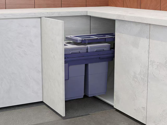 Pull-Out Waste Bin Storage System (Side-Mounted)