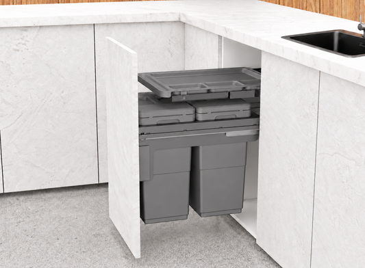 Pull-Out Waste Bin Storage System (Side-Mounted)