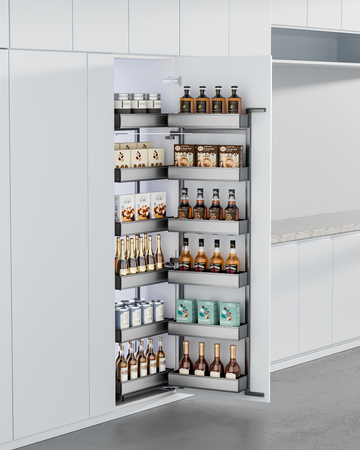 Compact High Cabinet Connected Basket - Baopo Series